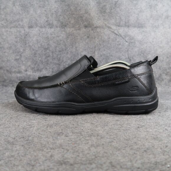 Skechers Shoes Mens 11 Loafer Slip On Casual Leather Comfort Relaxed Fit Harper main image 8